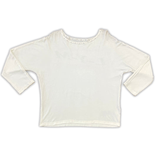 Washed Studded Long Sleeve