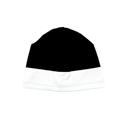 B&W REVERSIBLE BEANIE