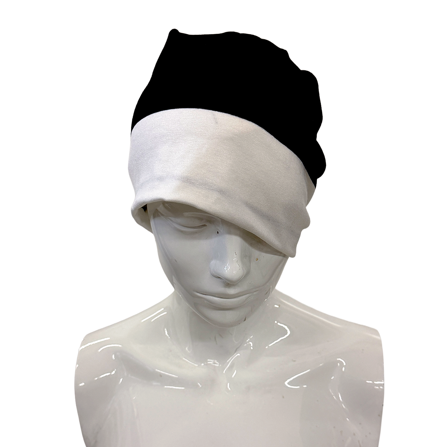 B&W REVERSIBLE BEANIE