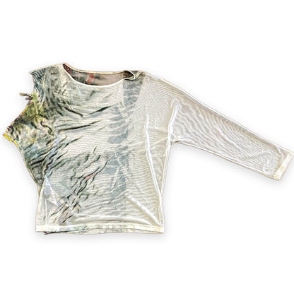 Charred Mesh Top