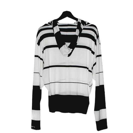 MULTI-STRIPE HOODIE