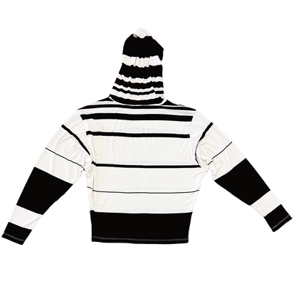 MULTI-STRIPE HOODIE