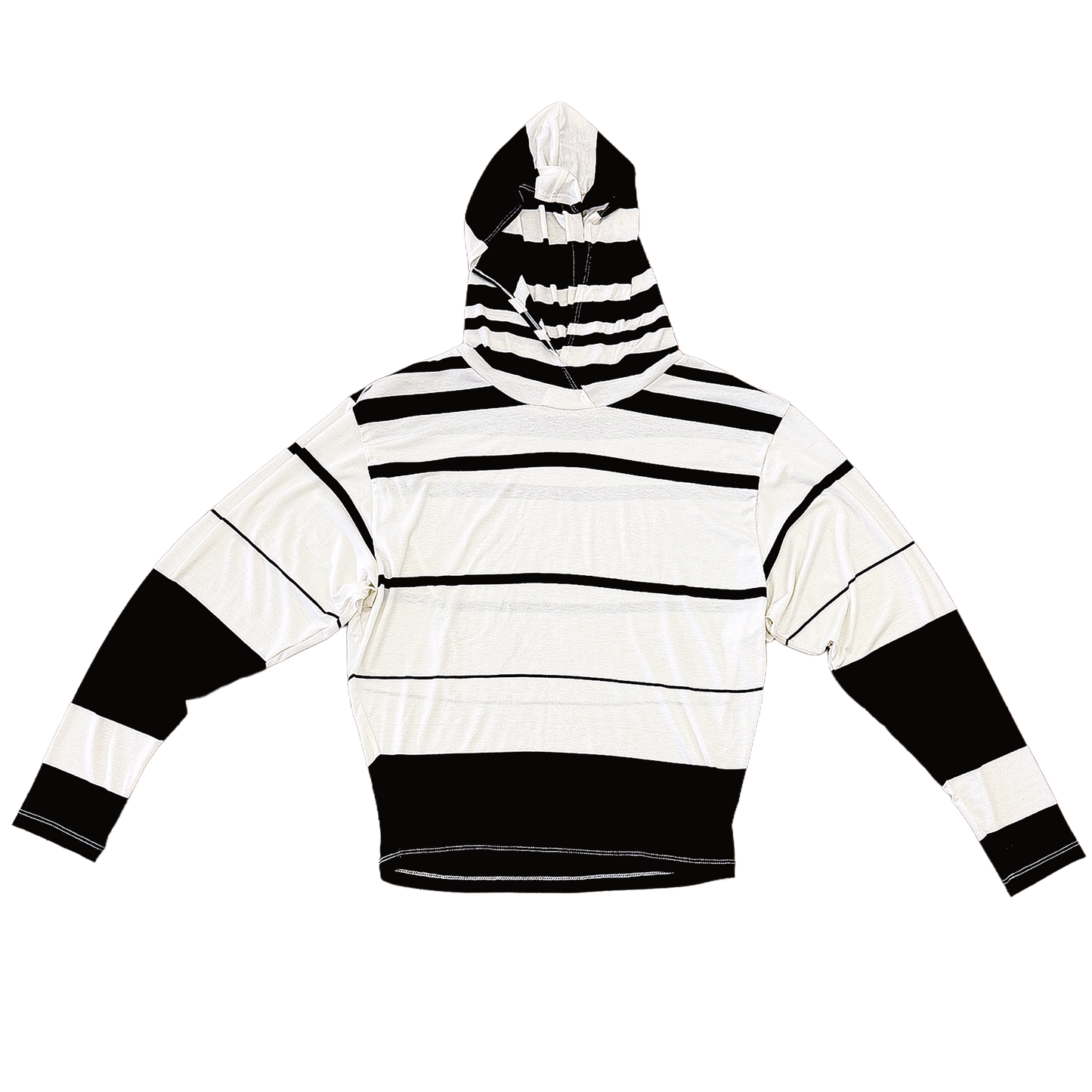 MULTI-STRIPE HOODIE