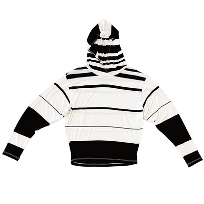 MULTI-STRIPE HOODIE